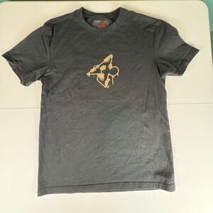 Warren James Graphic Print T-shirt‎ Gold Accent Medium Menswear Tee